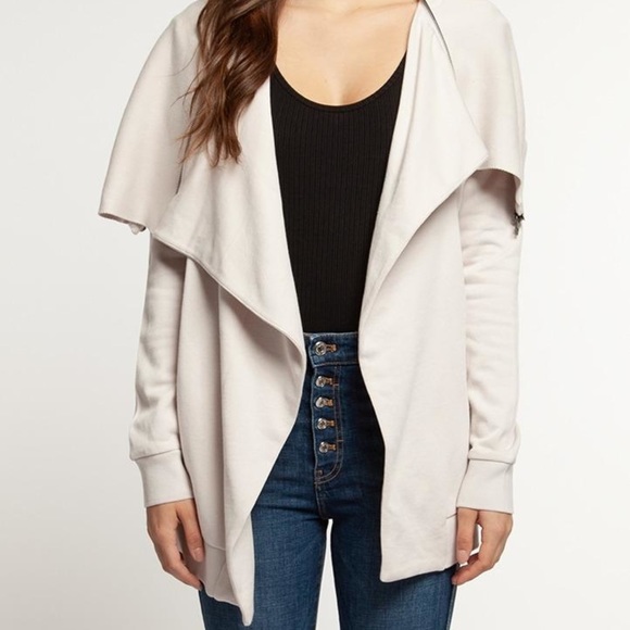 Dex Sweaters - Dex DRAPED ZIP CARDIGAN Sz M